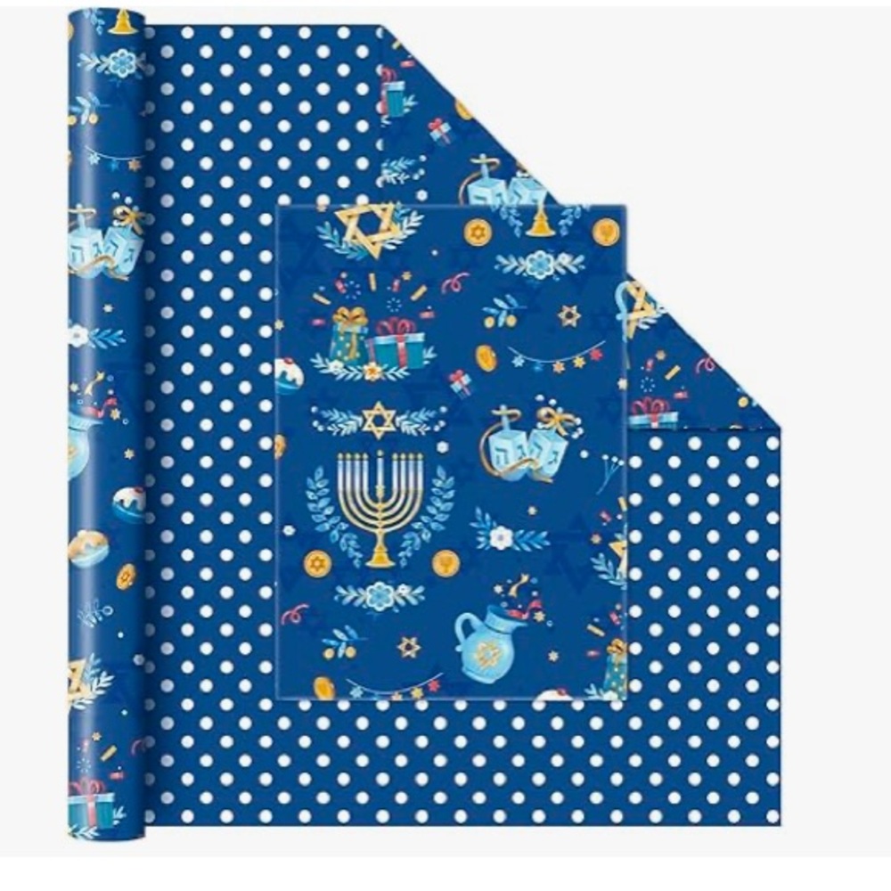Final Sale! Hannukah wrap paper